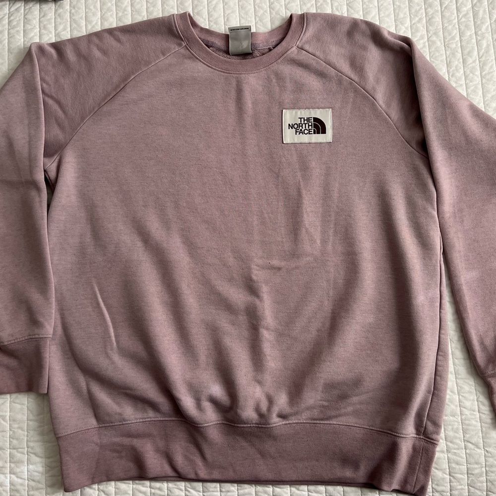 Northface crew neck sweatshirt